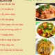 THỰC ĐƠN NGÀY 13-03-2020