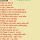 THỰC ĐƠN NGÀY 26-03-2021