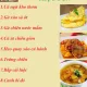 THỰC ĐƠN NGÀY 20-03-2020