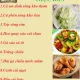 THỰC ĐƠN NGÀY 04-03-2020
