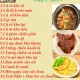 THỰC ĐƠN NGÀY 24-09-2020