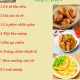 THỰC ĐƠN NGÀY 21-08-2020