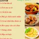 THỰC ĐƠN NGÀY 05-05-2020