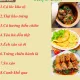 THỰC ĐƠN NGÀY 30-07-2020
