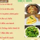 THỰC ĐƠN NGÀY 25-06-2020