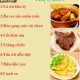 THỰC ĐƠN NGÀY 28-04-2020