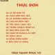 THỰC ĐƠN NGÀY 17-02-2022