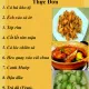 THỰC ĐƠN NGÀY 17-01-2020