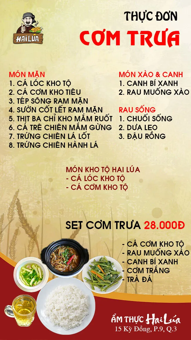 CƠM TRƯA NGÀY 15-11-2022 