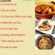 THỰC ĐƠN NGÀY 22-07-2020