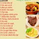 THỰC ĐƠN NGÀY 23-09-2020