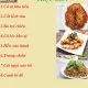 THỰC ĐƠN NGÀY 21-07-2020