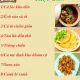 THỰC ĐƠN NGÀY 04-05-2020