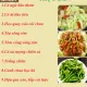 THỰC ĐƠN NGÀY 11-03-2020