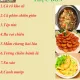 THỰC ĐƠN NGÀY 04-09-2020
