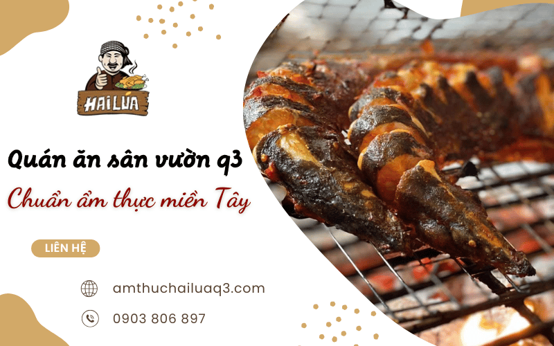 Quán ăn sân vườn quận 3