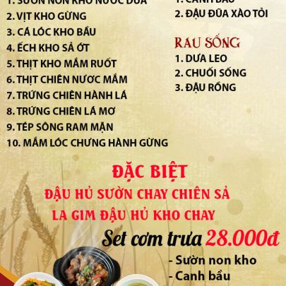 CƠM TRƯA NGÀY 05-09-2025