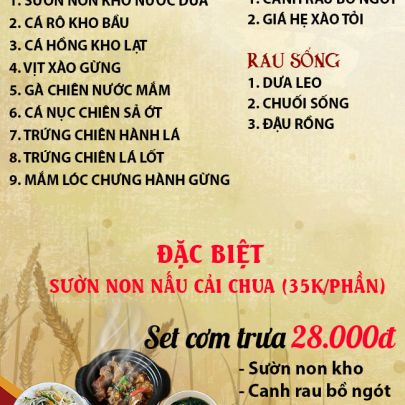 CƠM TRƯA NGÀY 10-07-2025