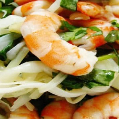 Gỏi Bồn Bồn Tôm Thịt