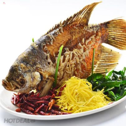 Cá Diêu Hồng Chiên Xù.