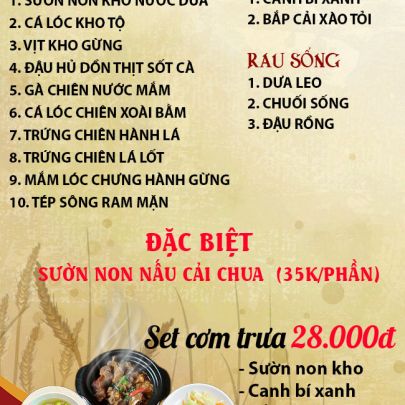 CƠM TRƯA NGÀY 02-06-2025