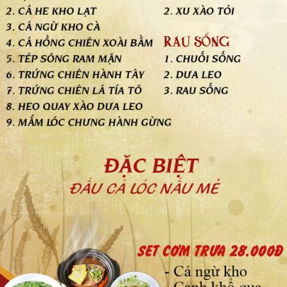 CƠM TRƯA NGÀY 05-01-2026