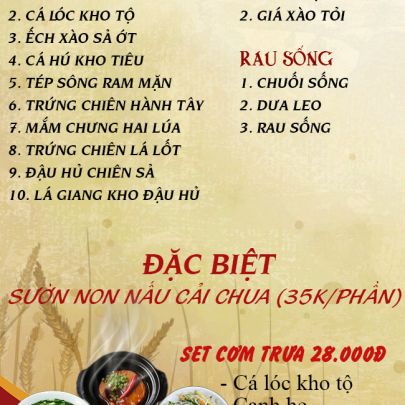 CƠM TRƯA NGÀY 07-08-2025