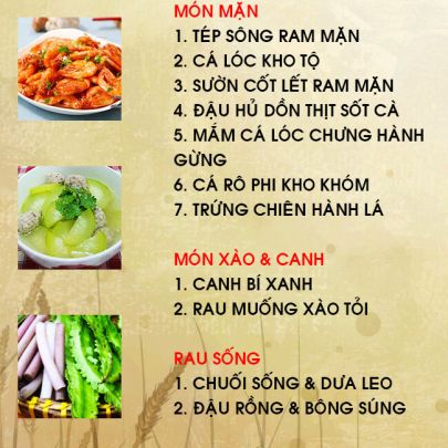 CƠM TRƯA NGÀY 06-06-2022
