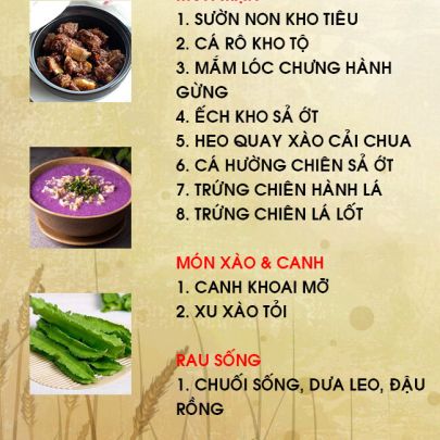 CƠM TRƯA NGÀY 08-06-2022
