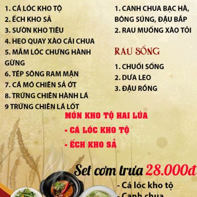 CƠM TRƯA NGÀY 04-08-2023