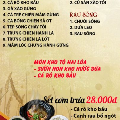 CƠM TRƯA NGÀY 05-06-2024