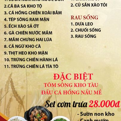 Cơm trưa 09-12-2025