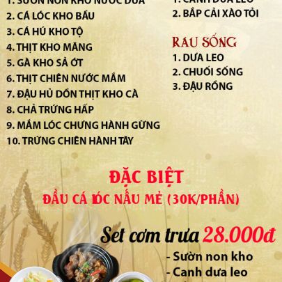 CƠM TRƯA NGÀY 07-07-2025