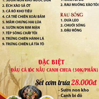 CƠM TRƯA NGÀY 01-07-2025