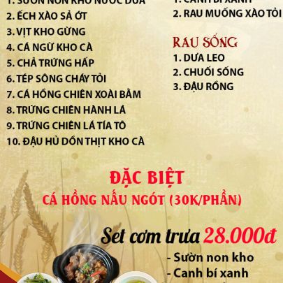 CƠM TRƯA NGÀY 04-09-2025