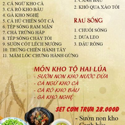 CƠM TRƯA NGÀY 03-07-2024