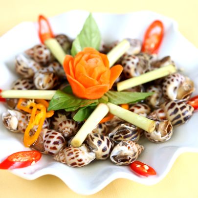 Ốc hương hấp sả