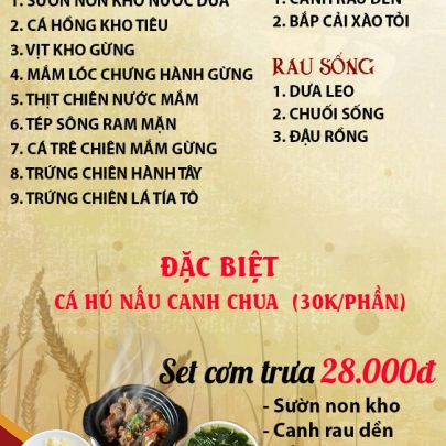 CƠM TRƯA NGÀY 06-06-2025