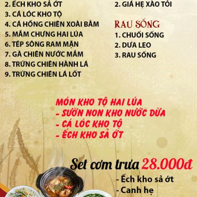CƠM TRƯA NGÀY 04-06-2024