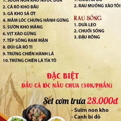 CƠM TRƯA NGÀY 06-08-2025