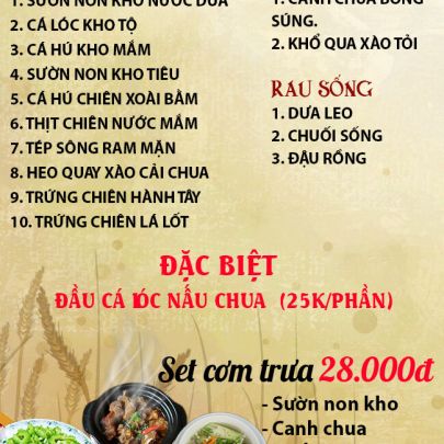 CƠM TRƯA NGÀY 04-06-2025