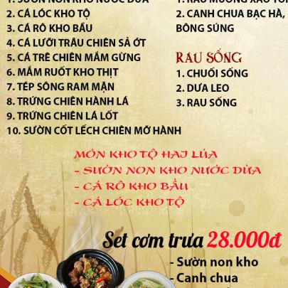 CƠM TRƯA NGÀY 14-02-2025