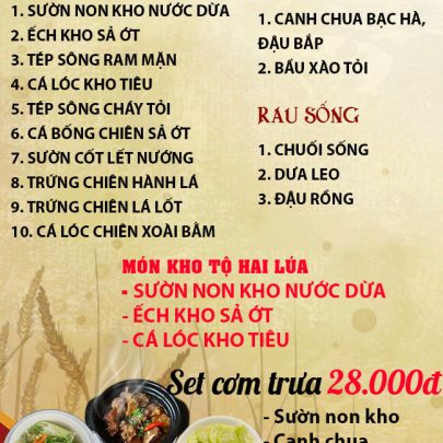 CƠM TRƯA NGÀY 06-02-2024